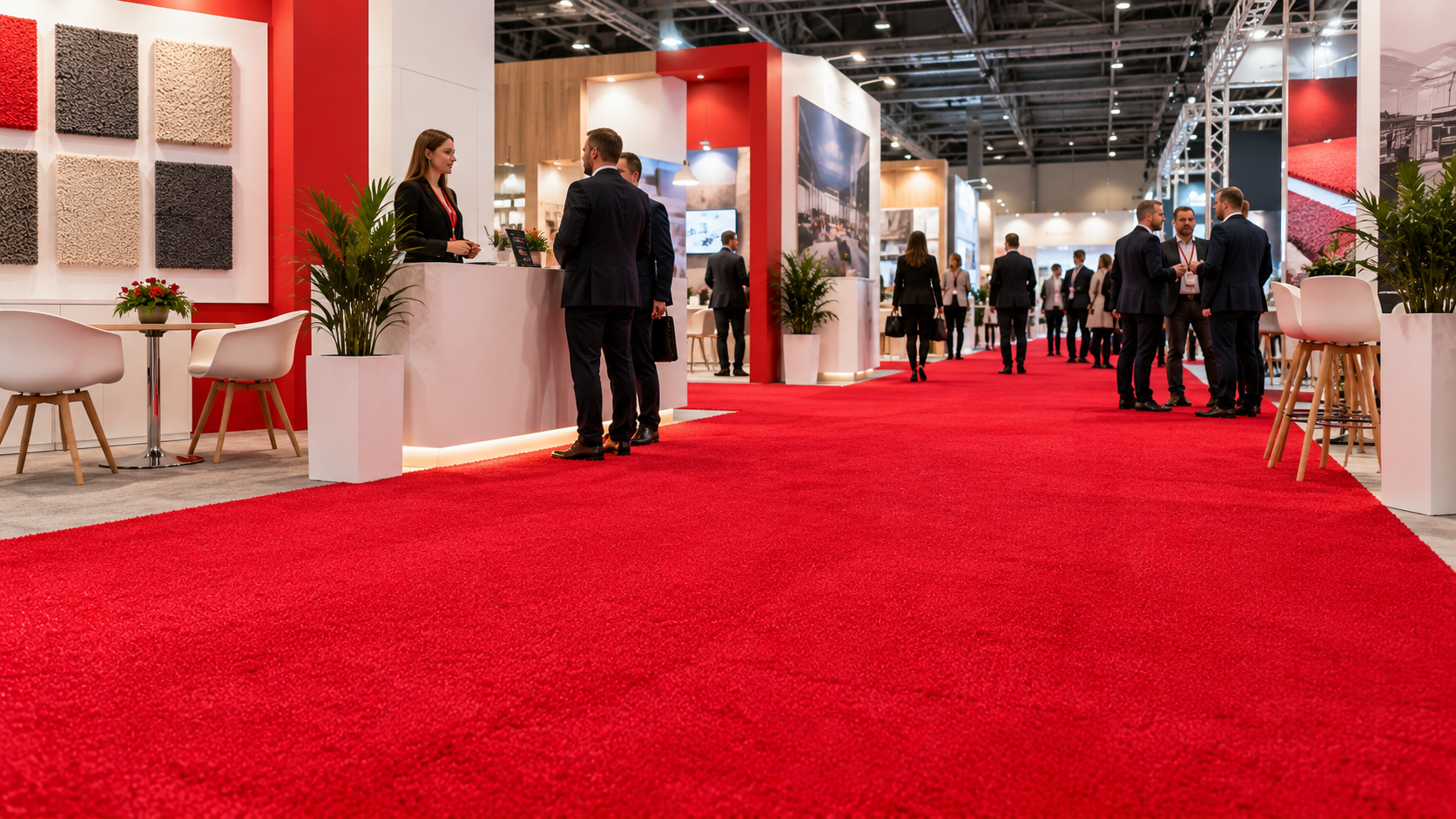 Modern Red-Carpet Trade Show Networking